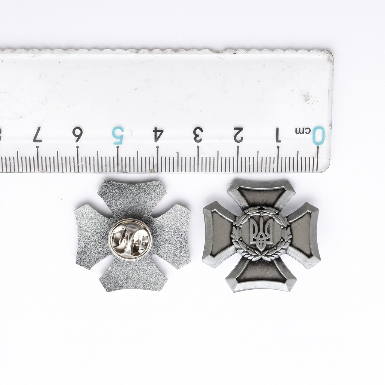Ukraine Cossack Trident Iron Cross Military History Badge Replica