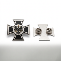 Prussian Black Eagle Iron Cross with Kingdom of Prussia Coat of Arms Replica