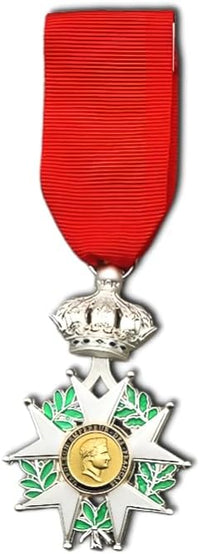 FREECROWS French Legion of Honour Light Silver Medal - Military Award Replica