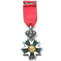 FREECROWS French Legion of Honour Silver Medal – France Historical Military Award Replica