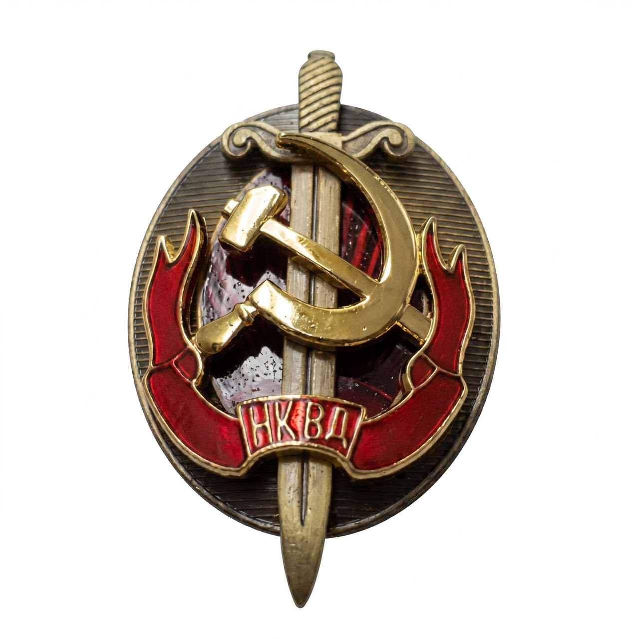 Soviet State Security & Secret Service Shield Badge NKVD Cold War Replica