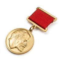 USSR Soviet State Lenin and Joseph Stalin Prize Laureate Medals Set Replica
