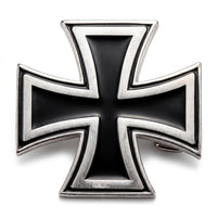WW1 German Iron Cross Clear Acrylic Military History Badge Replica