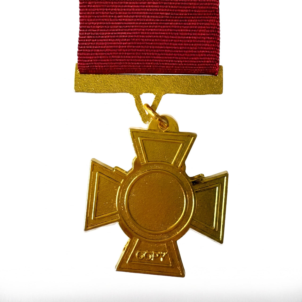 British Victoria Cross For Valour Gold Plated Military Award Medal Replica