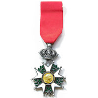 FREECROWS French Legion of Honour Silver Medal – France Historical Military Award Replica