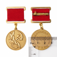 USSR Soviet State Lenin and Joseph Stalin Prize Laureate Medals Set Replica