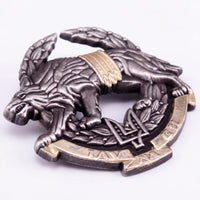 Ukraine SOF Special Operations Forces Wolf and Courage Badge Set Replica