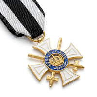 Royal Order of the Crown 2 Class Prussian Military Merit Cross Medal Repro