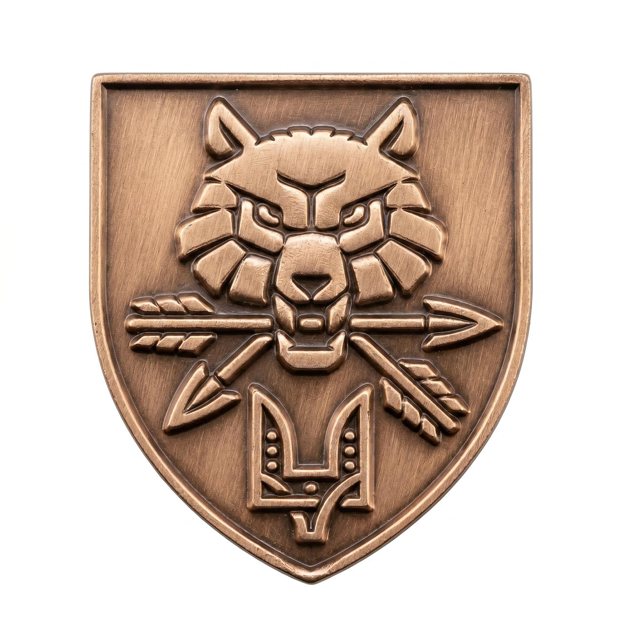 Ukraine SOF Vovkulaka Shield Special Forces Military Badge Replica