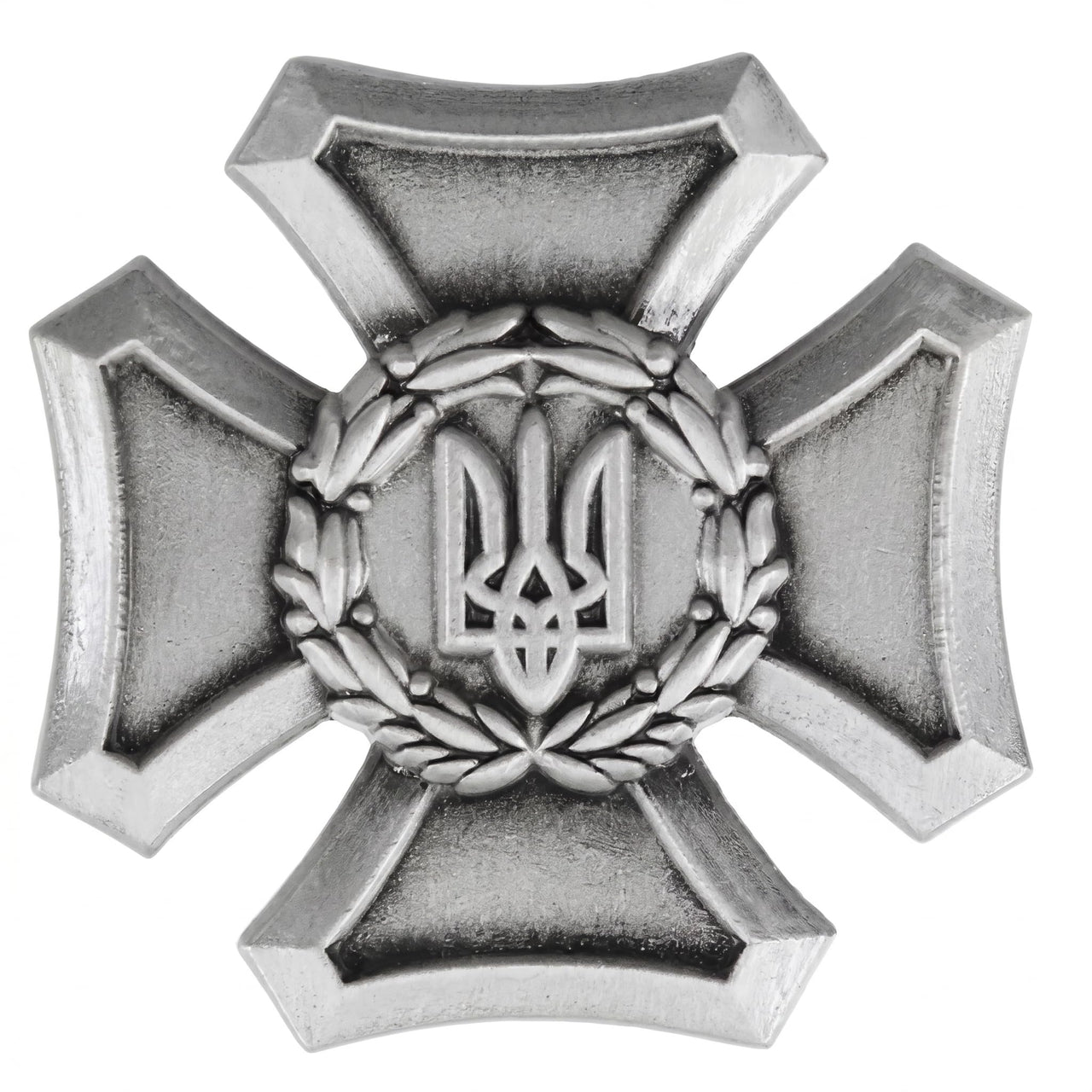 Ukraine Cossack Trident Iron Cross Military History Badge Replica