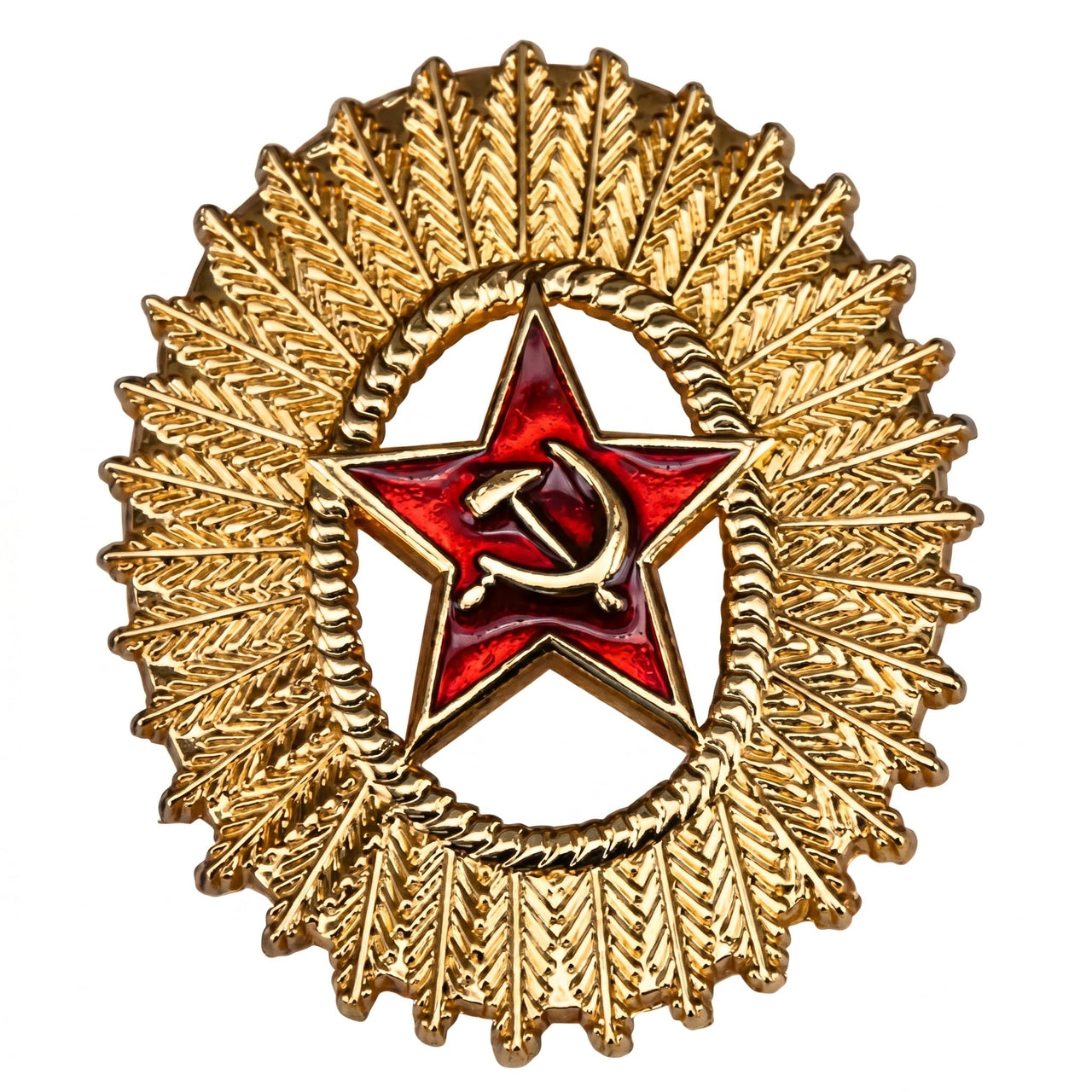 USSR Soviet Army Officer Parade Hat Cockade Emblem Badge Replica
