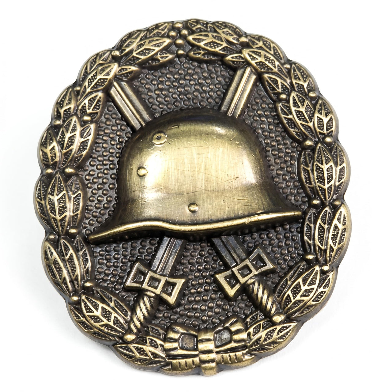 WW1 German Infantry Assault Panzer and Wound Badges Military Set Replica