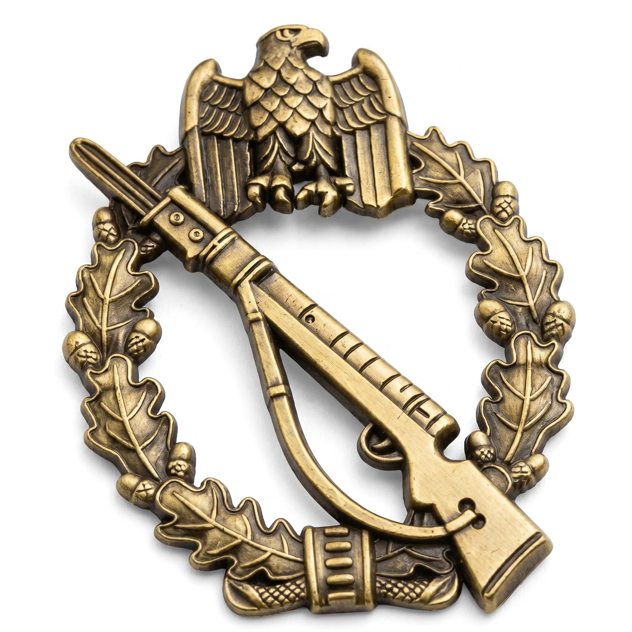 WW1 German Infantry Assault Panzer and Wound Badges Military Set Replica