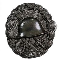 WW1 German Black Wound Badge 1918 3rd Class Imperial Medal Replica
