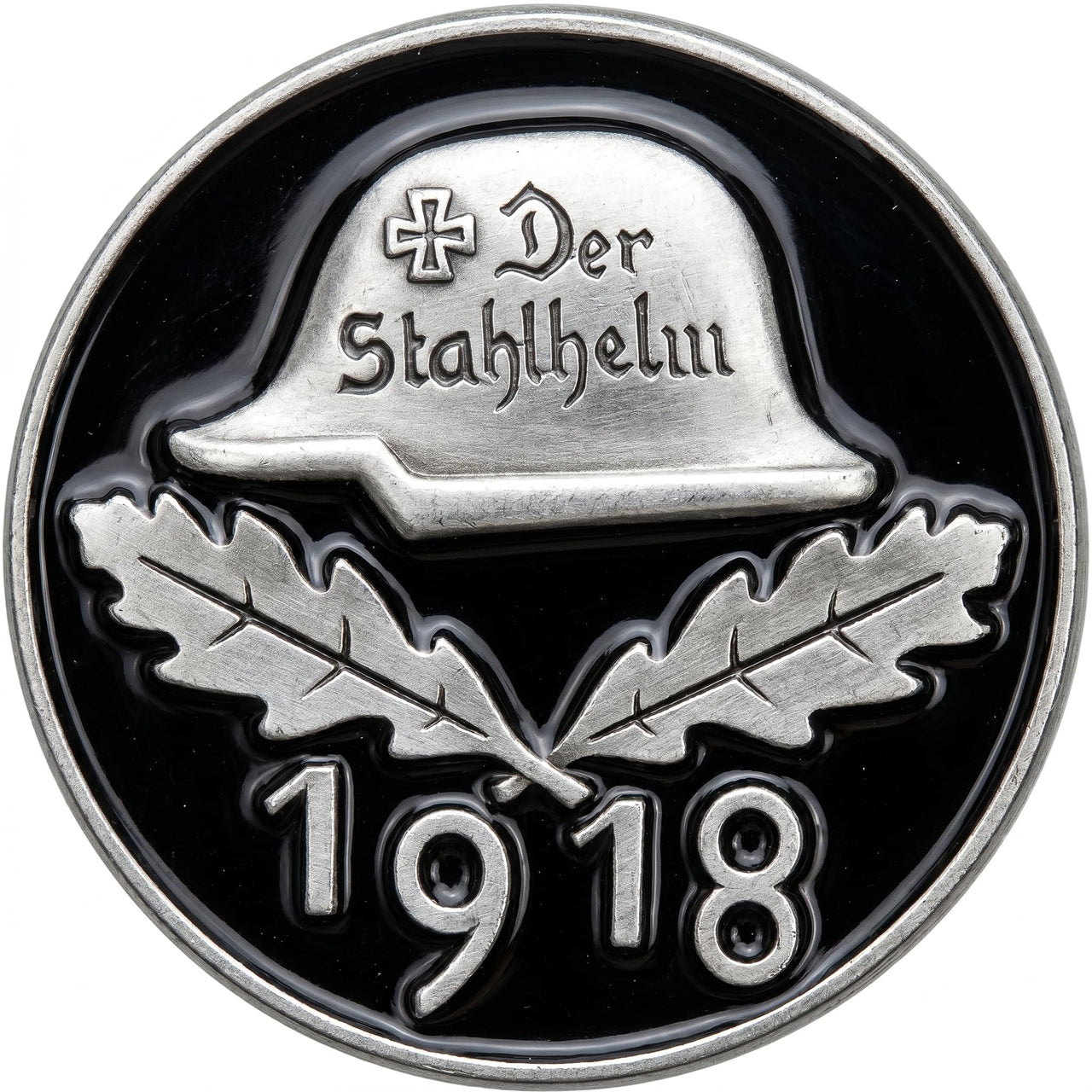 WW1 German Der Stahlhelm Military Veteran Emblem Pin Badge Replica