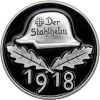 WW1 German Der Stahlhelm Military Veteran Emblem Pin Badge Replica