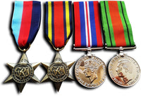 Military Medals Set 1945 star Burma Star War Medal & Defence Medal WW2 Military Medals Repro