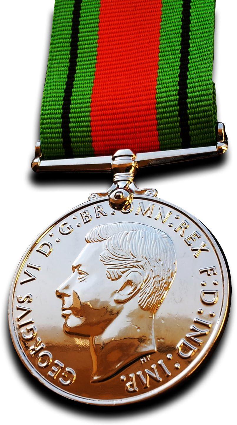 Defence Medal WW2 Defence Service Civilian Service Campaign Medal Repro