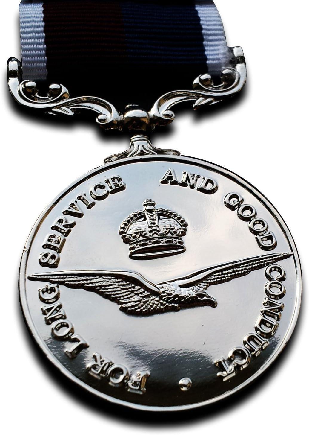 Royal Air Force Long Service and Good Conduct Medal RAF GCM WW2 Medal Repro