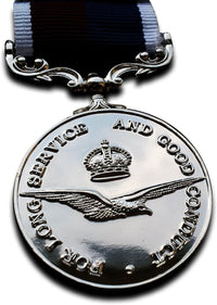 Royal Air Force Long Service and Good Conduct Medal RAF GCM WW2 Medal Repro