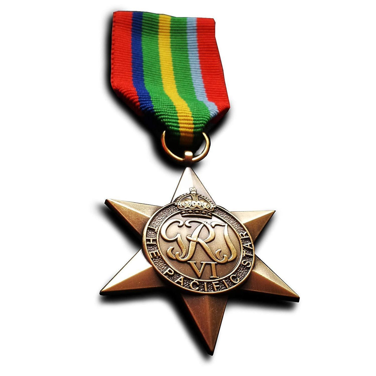 Pacific Star Military Medal Campaign WW2 New British Commonwealth Replica