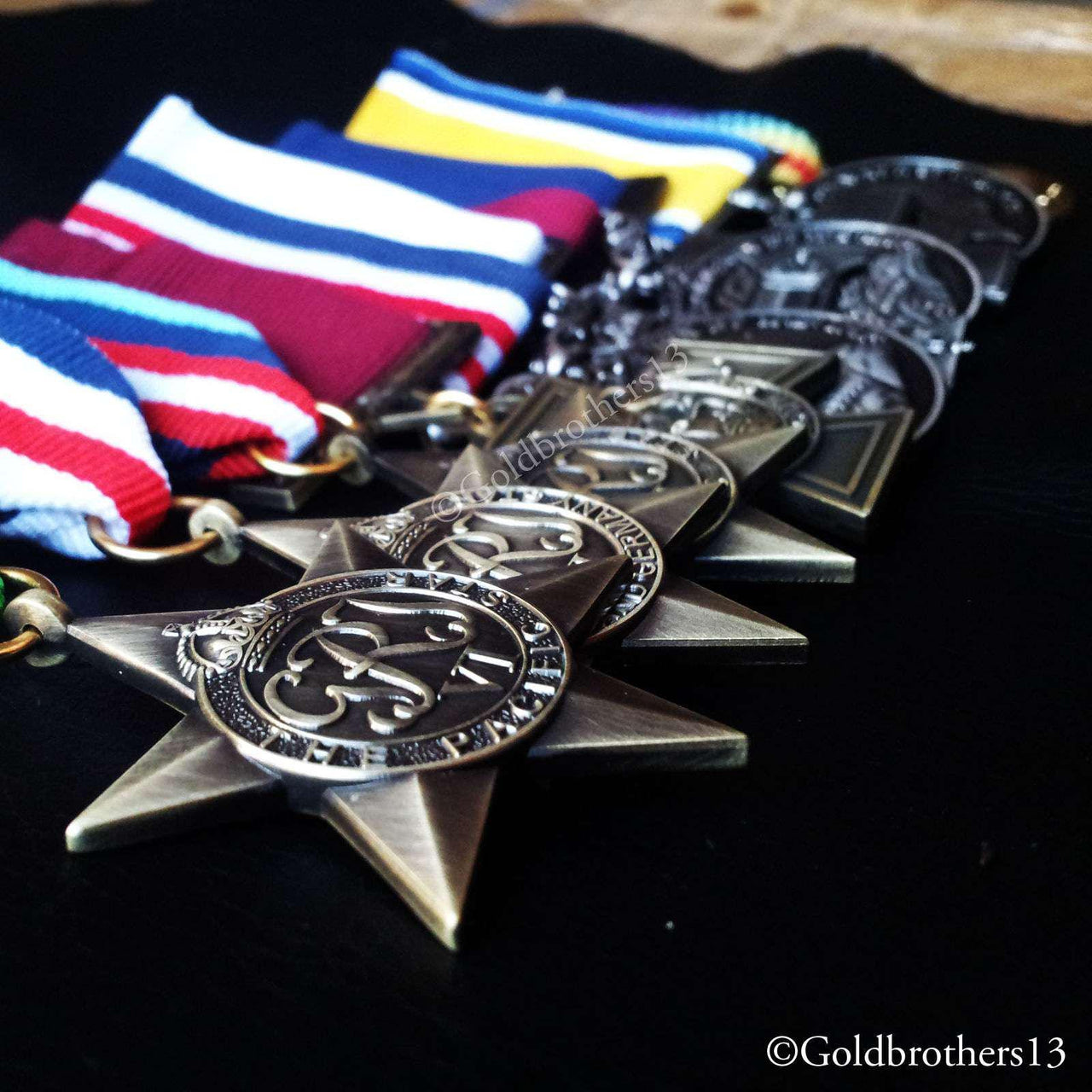 Military Medals Group Set Victoria Cross, Military Medal, Military Cross, France, Pacific, Arctic Star & George Cross British Medal Copy