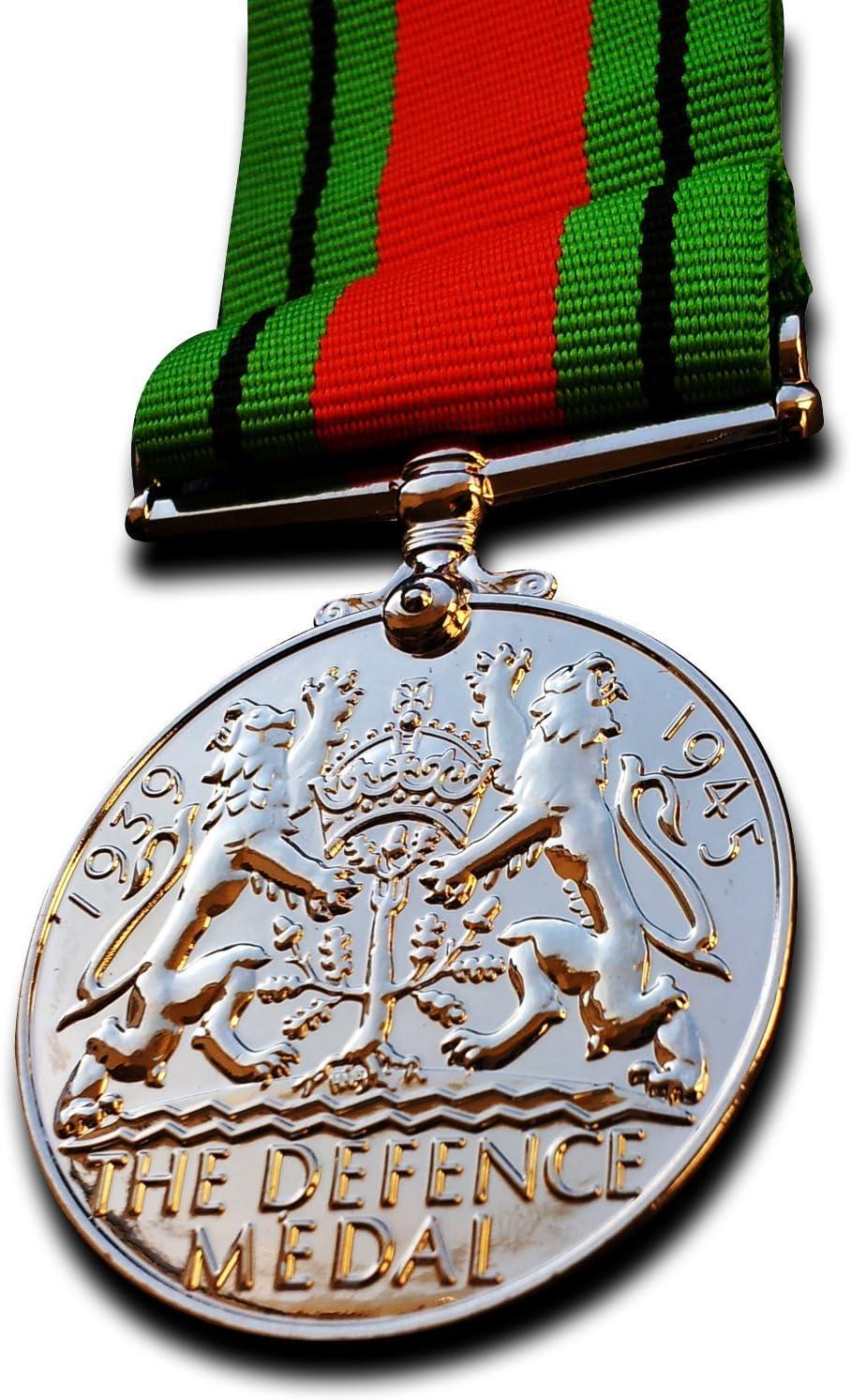 Defence Medal WW2 Defence Service Civilian Service Campaign Medal Repro