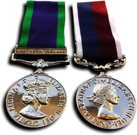 Military Medals The General Service Medal Northern Ireland Medal 1962 Campaign service Repro