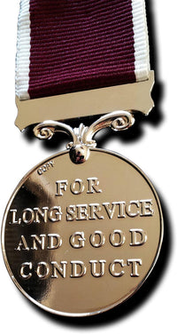 LSGC Medal for Long Service and Good Conduct Regular Army, British Military Award Repro