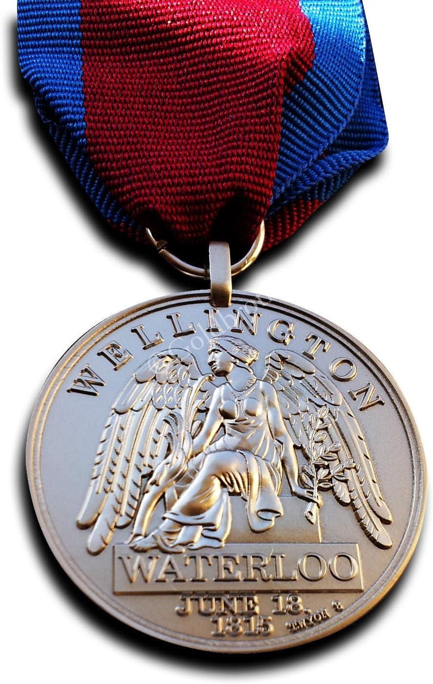 Waterloo Medal Army Campaign Medal Battle Waterloo Ligny Bras 1815 Military Award Replica