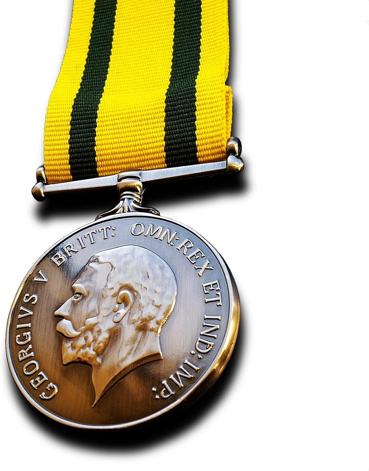 Territorial War Medal Military Army Award Replica