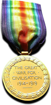 Military Medal Victory Medal The Great War for Civilisation 1914-1919 Military Medal Award WW1 Replica