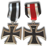 Iron Cross 1914 - Iron Cross 1870 WW1 German Medals - Military of Prussia Replica