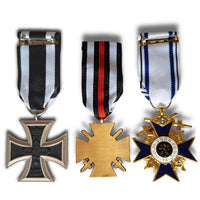 Iron Cross 1914 - Honour Class - Bavarian Military Merit Cross WW1 German Medals - Military of Prussia Replica