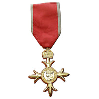 Military Medal OBE - Order of The British Empire British Order of Chivalry 1917 Full-Size Repro