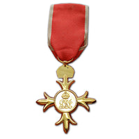 Military Medal OBE - Order of The British Empire British Order of Chivalry 1917 Full-Size Repro