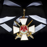 Order of The Red Eagle 2nd Class with WW1 German Medal Military Replica