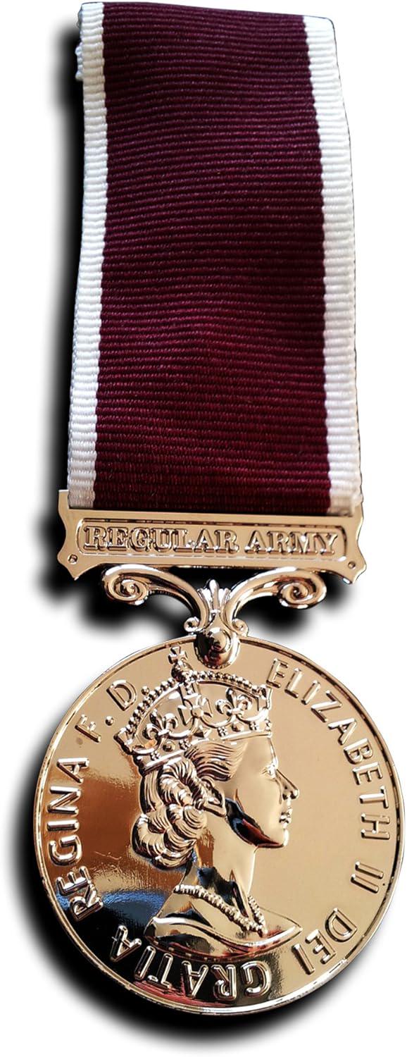 LSGC Medal for Long Service and Good Conduct Regular Army, British Military Award Repro