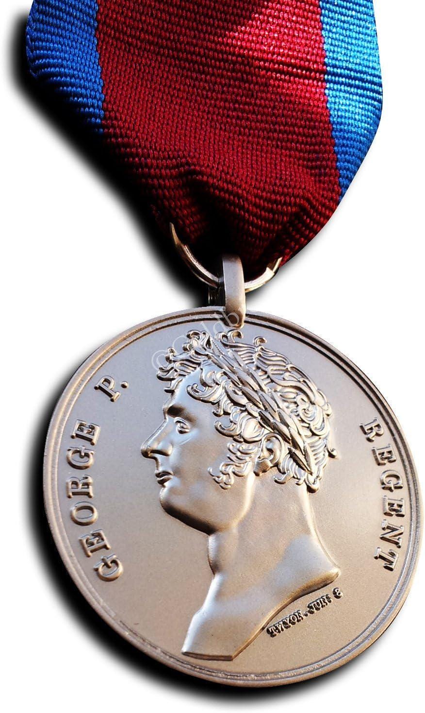 Waterloo Medal Army Campaign Medal Battle Waterloo Ligny Bras 1815 Military Award Replica