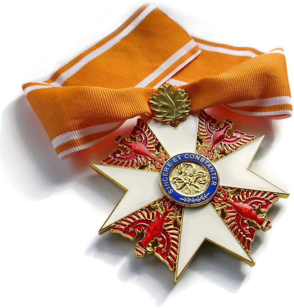 Grand Cross Prussian Order of the Red Eagle + gold leaf WW1 German Medal Military Award Replica