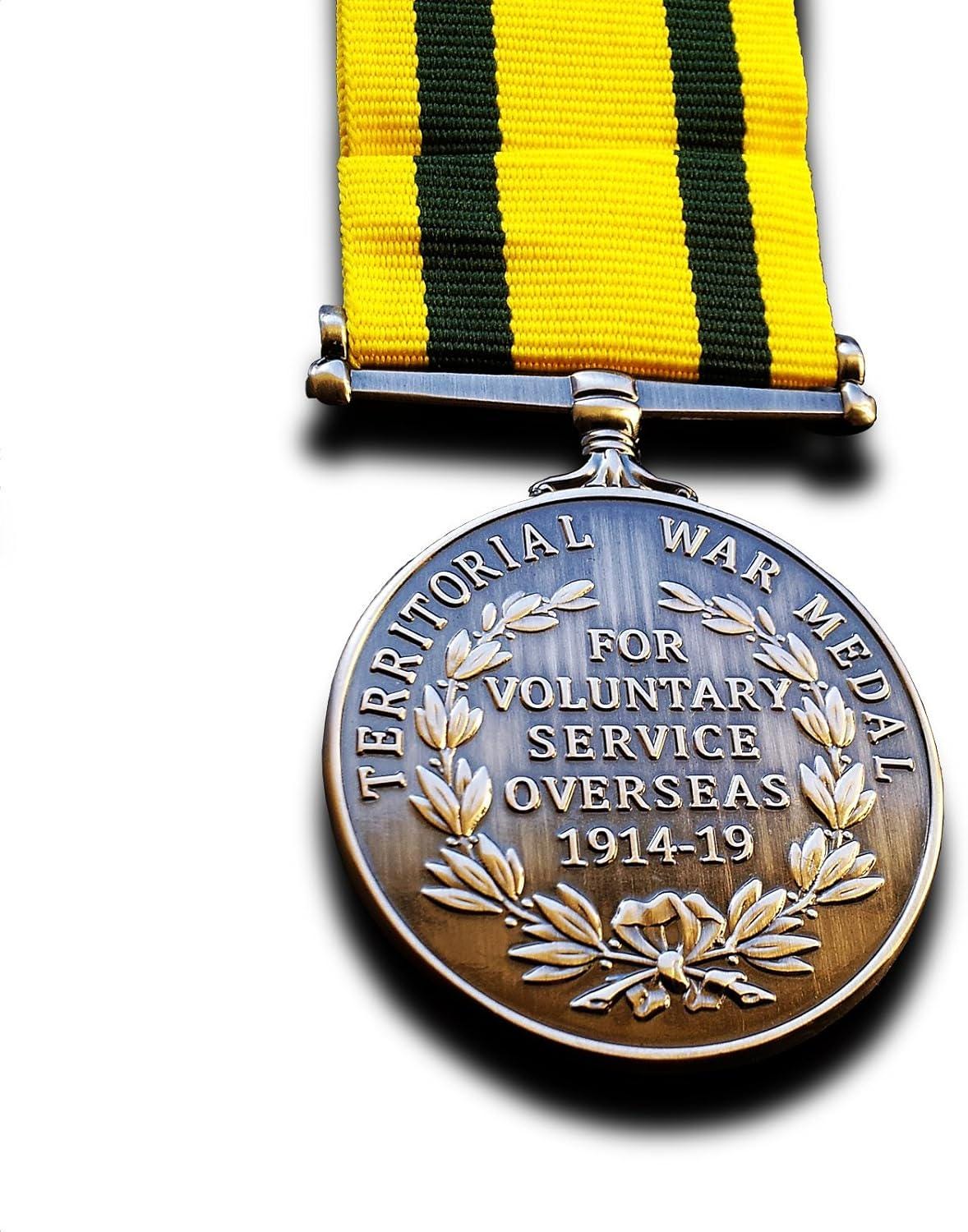 Territorial War Medal Military Army Award Replica