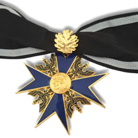 Grand Black Eagle + Gold Leaf WW1 German Medal - Military of Prussia Replica