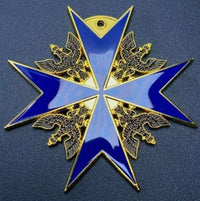 Grand Black Eagle + Gold Leaf WW1 German Medal - Military of Prussia Replica
