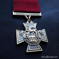 Military medals Set France Victoria Cross - Conspicuous Gallantry Cross - George Cross Replica