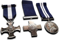 Distinguished Service Cross - George Cross - Distinguished Service Medal Navy Set Replica