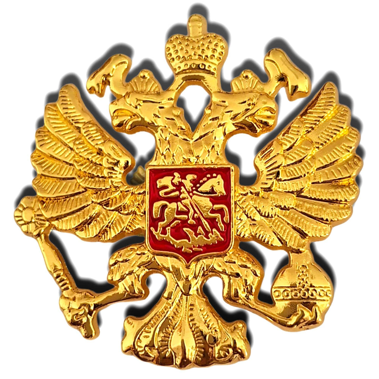Russian Imperial Eagle Medallion - Historical State Emblem Replica