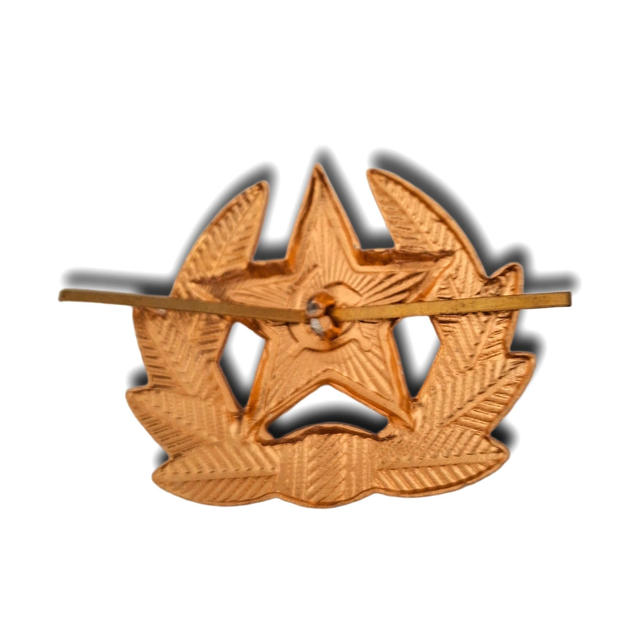 Soviet Hammer & Sickle Hat Badge – USSR Communist Military Emblem replica