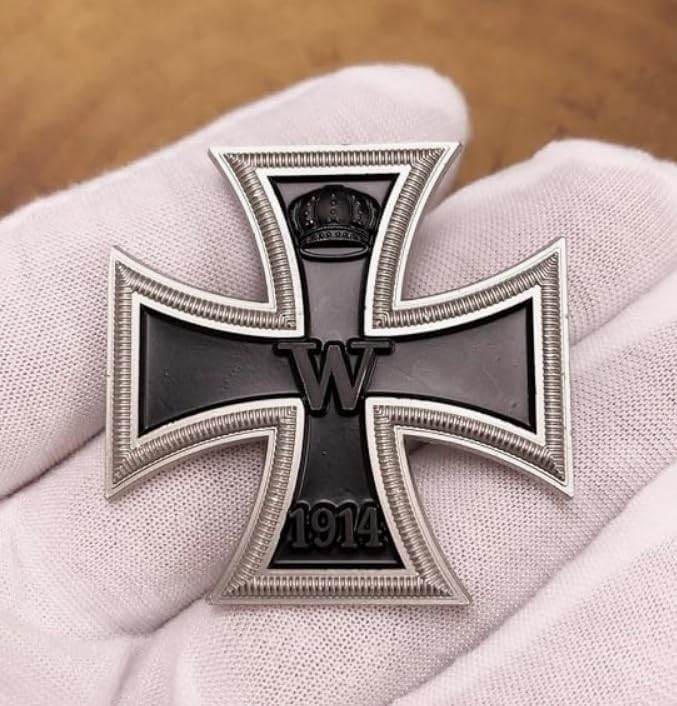 Iron Cross 1914 - Black Cross Order II Class WW1 German Badge Award Replica