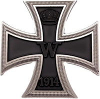 Iron Cross 1914 - Black Cross Order II Class WW1 German Badge Award Replica