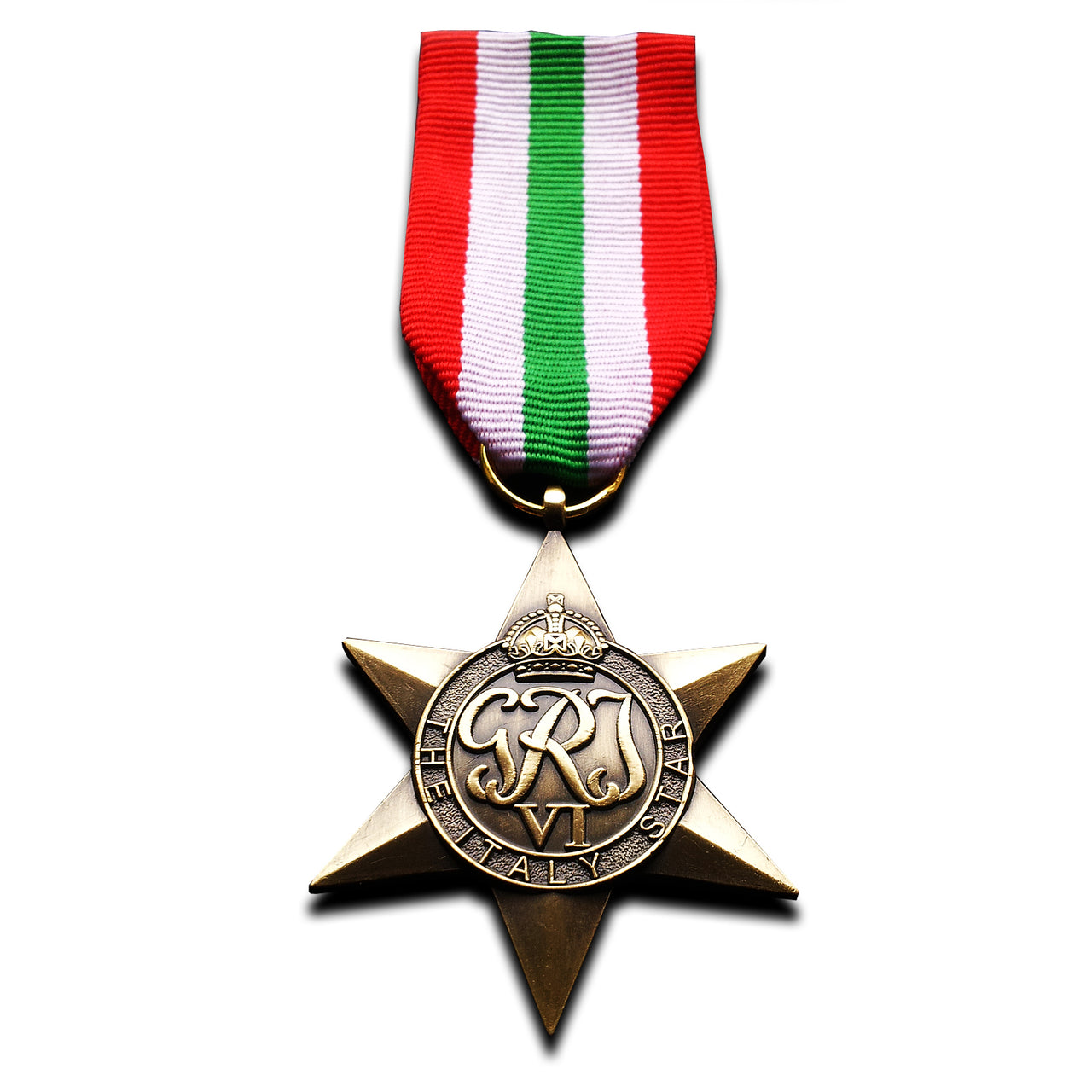 War Medal & Defence Medal , italy star, 1945 star